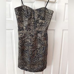 Milly strapless cocktail dress sz 8